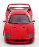 1:18 1987 Ferrari F40 -- Red -- KK-Scale