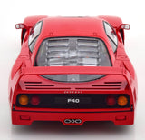 1:18 1987 Ferrari F40 -- Red -- KK-Scale