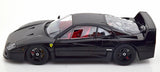 1:18 1987 Ferrari F40 LM Lightweight -- Black w/Red Interior -- KK-Scale