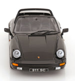 1:18 Porsche 911 SC Targa 1983 -- Black -- KK-Scale