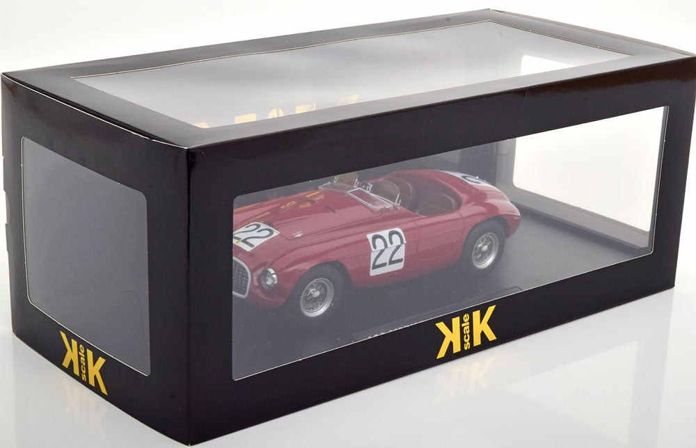 1:18 1949 Le Mans 24h Winner -- #22 Ferrari 166 MM Barchetta -- KK-Sca
