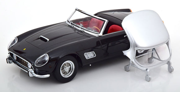 1:18 1960 Ferrari 250 GT California Spyder -- Black -- KK-Scale