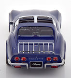 1:18 1972 Chevrolet Corvette C3 -- Blue Metallic -- KK-Scale