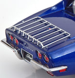 1:18 1972 Chevrolet Corvette C3 -- Blue Metallic -- KK-Scale