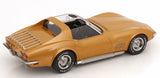 1:18 1972 Chevrolet Corvette C3 -- Gold Metallic -- KK-Scale