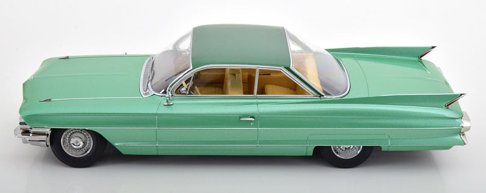 Cadillac Série 62 Coupé DeVille 1961 – KK-Scale 1/18 – Rose – Métal