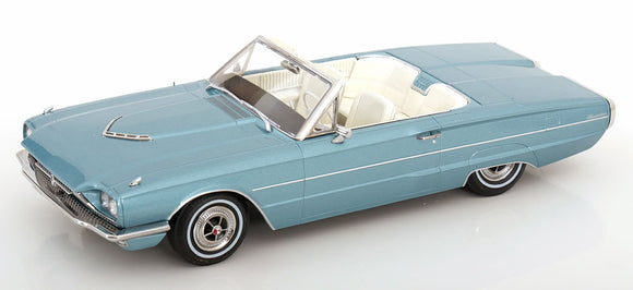 1:18 1966 Ford Thunderbird Convertible -- Blue 