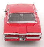 1:18 1966 Ford Thunderbird Hardtop Coupe -- Red -- KK-Scale
