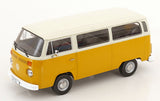 1:18 Volkswagen T2b Kombi Bus 1972 -- Yellow/White -- KK-Scale