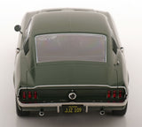 1:18 1968 Ford Mustang GT Fastback -- "Bullitt" Dark Green -- KK-Scale