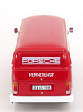 1:18 Volkswagen T2b Kombi Bus Delivery Van -- Red Porsche Racing -- KK-Scale