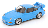 1:18 Porsche 911 (993) GT2 1996 -- Light Blue -- KK-Scale