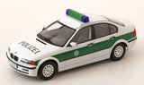 1:18 BMW 3-Series E46 1989 -- Polizei "Police" Green/White -- KK-Scale