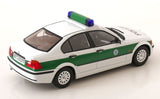 1:18 BMW 3-Series E46 1989 -- Polizei "Police" Green/White -- KK-Scale