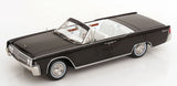 1:18 1963 Lincoln Continental Cabriolet -- Black -- KK-Scale