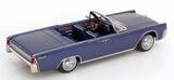 1:18 1963 Lincoln Continental Cabriolet -- Blue Metallic -- KK-Scale