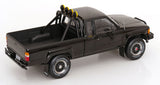(Pre-Order) 1:18 1985 Toyota Hilux SR5 4x4 Xtra Cab -- Gloss Black -- KK-Scale
