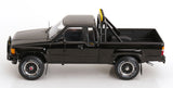 (Pre-Order) 1:18 1985 Toyota Hilux SR5 4x4 Xtra Cab -- Gloss Black -- KK-Scale