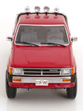 (Pre-Order) 1:18 1985 Toyota Hilux SR5 4x4 Xtra Cab -- Red Metallic -- KK-Scale