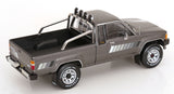 (Pre-Order) 1:18 1985 Toyota Hilux SR5 4x4 Xtra Cab -- Grey Metallic -- KK-Scale