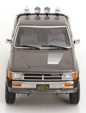 (Pre-Order) 1:18 1985 Toyota Hilux SR5 4x4 Xtra Cab -- Grey Metallic -- KK-Scale