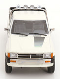 1:18 1985 Toyota Hilux SR5 4x4 Xtra Cab -- White -- KK-Scale