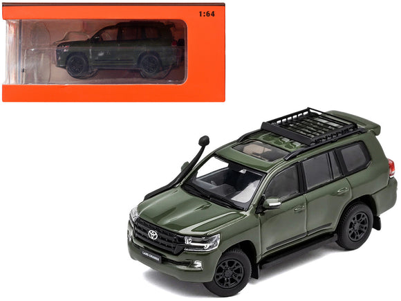 1:64 Toyota Land Cruiser Off Road 4×4 2018 -- Green -- GCD