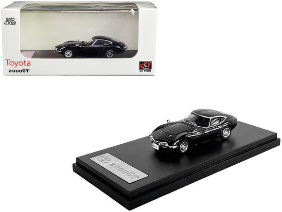 1:64 Toyota 2000GT -- Black -- LCD Models