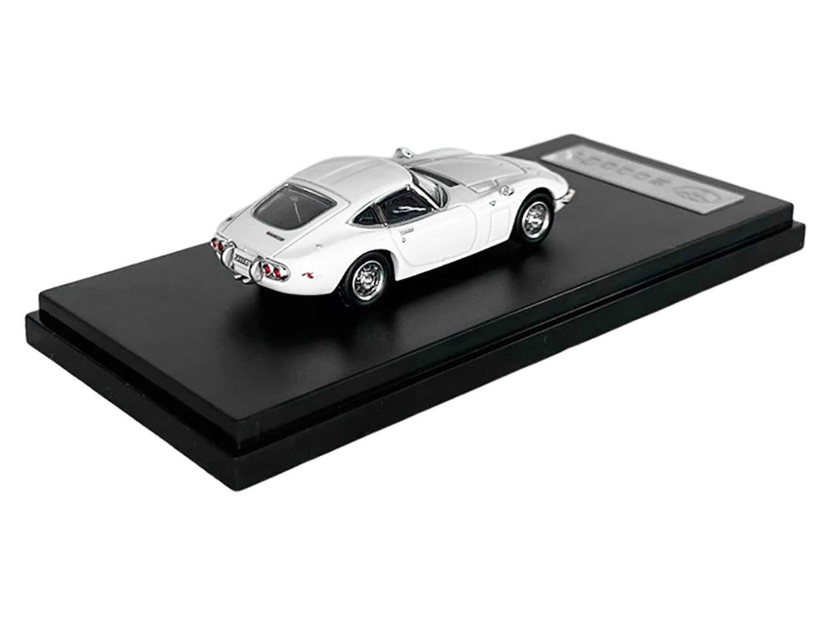 1:64 Toyota 2000GT -- White -- LCD Models