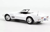 1:18 1969 Chevrolet Corvette Convertible -- White -- Norev