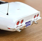 1:18 1969 Chevrolet Corvette Convertible -- White -- Norev