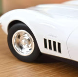 1:18 1969 Chevrolet Corvette Convertible -- White -- Norev