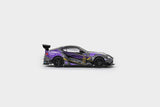 (Pre-Order) 1:64 Toyota Supra A90 Varis -- Black/Purple -- EVENT EXCLUSIVE -- Liomio