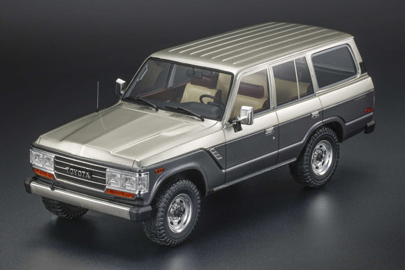 1:18 1987 Toyota Land Cruiser FJ62 -- Bronze / Grey -- LS Collectibles LS056C