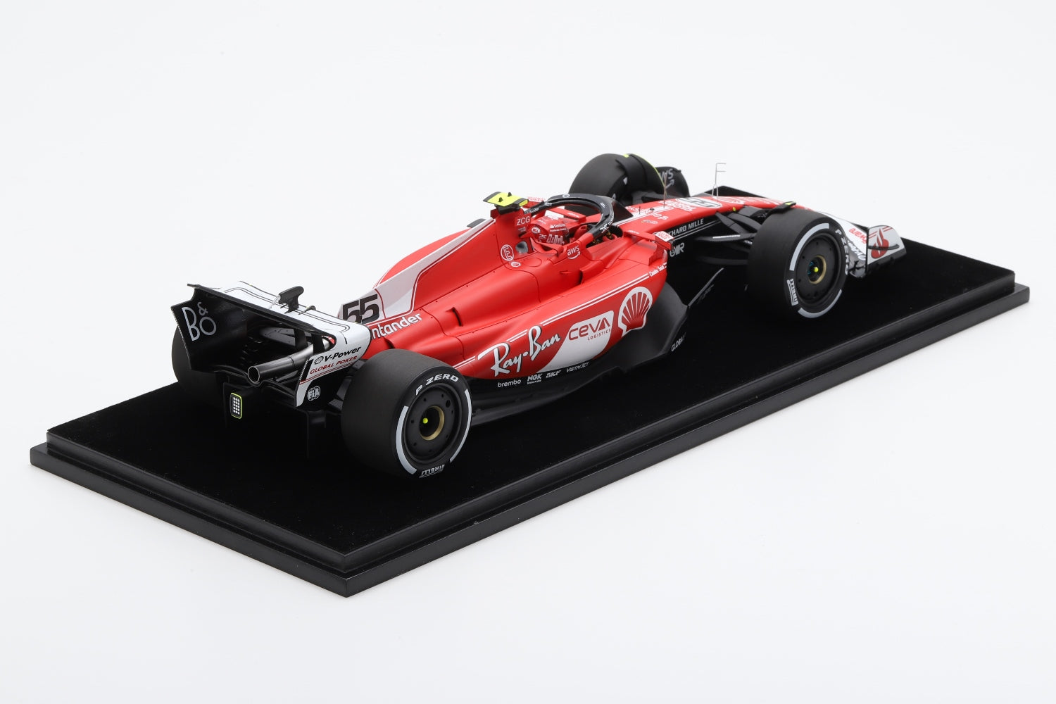 1:43 2024 2023 F1 Scuderia Ferrari SF24 SF23 #16 Lecler #55 Sainz Jr A 1:43 2024 2023 F1 Scuderia Ferrari SF24 SF23 #16 Lecler #55 Sainz Jr A
