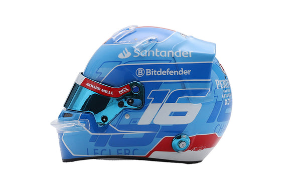 (Pre-Order) 1:5 Helmet -- Charles LeClerc - 2024 Miami GP -- Ferrari -- Looksmart F1