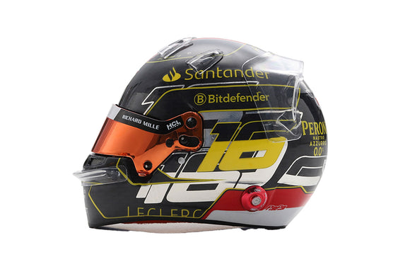 (Pre-Order) 1:5 Helmet -- Charles LeClerc - 2024 Italian GP -- Ferrari -- Looksmart F1