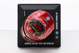 (Pre-Order) 1:5 Helmet -- Charles LeClerc - 2024 Abu Dhabi GP -- Ferrari -- Looksmart F1