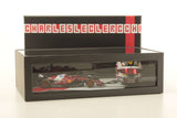 (Pre-Order) 1:43 Car/1:5 Helmet Set -- 2025 Charles LeClerc -- Abu Dhabi GP -- Looksmart F1