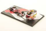 (Pre-Order) 1:43 Car/1:5 Helmet Set -- 2025 Charles LeClerc -- Abu Dhabi GP -- Looksmart F1