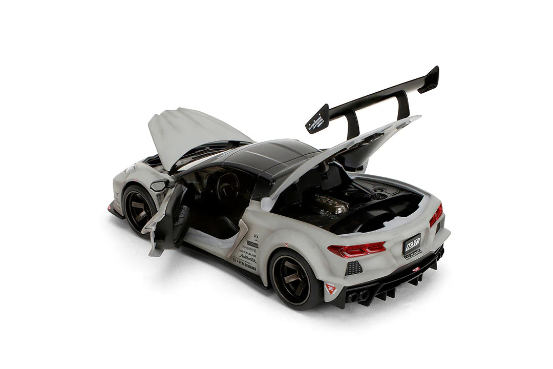 1:24 Chevrolet Corvette C8 Liberty Walk - Toyo Tires Awthentik - JADA