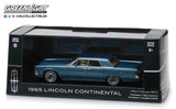 1:43 1965 Lincoln Continental -- Blue -- Greenlight