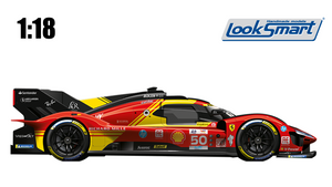 (Pre-Order) 1:18 2024 LeMans 24h Winner -- #50 Ferrari 499P -- Looksmart