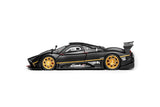 (Pre-Order) 1:64 Pagani Zonda R -- Carbon Fibre Black -- Motorhelix