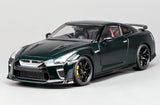 1:18 Nissan GTR (R35) T-Spec 2022 -- Midnight Purple -- Motorhelix M83516