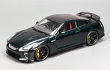 1:18 Nissan GTR (R35) T-Spec 2022 -- Midnight Purple -- Motorhelix M83516