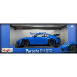 1:18 2022 Porsche 911 (992) GT3 -- Shark Blue -- Maisto