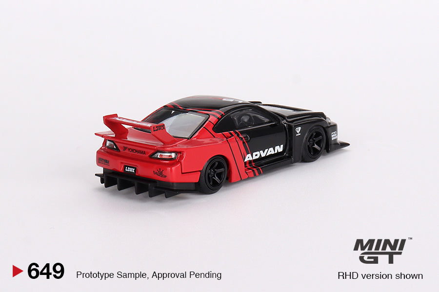 1:64 Nissan LB-Super Silhouette S15 Silvia -- ADVAN -- Mini GT MGT0064