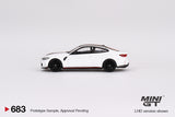 1:64 BMW M4 CSL -- Alpine White -- Mini GT MGT00683