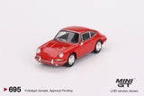 (Pre-Order) 1:64 Porsche 901 1963 -- Signal Red -- Mini GT